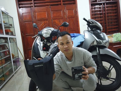 Video Hướng dẫn thay bình ắc quy xe máy Honda Lead - youtube