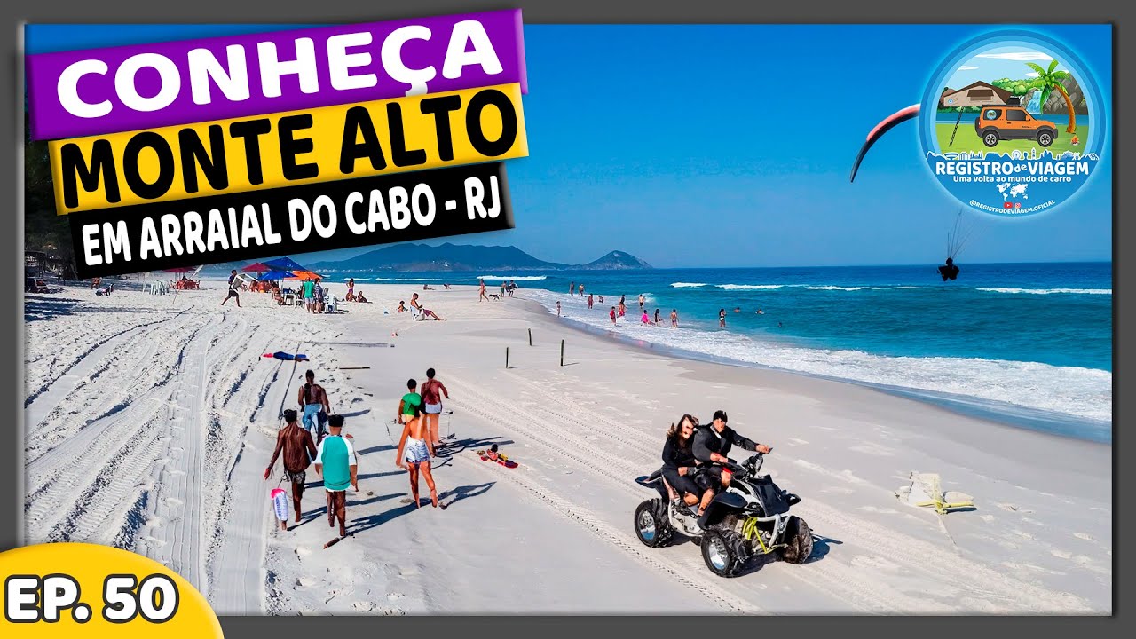 CONHEÇA MONTE ALTO em Arraial do Cabo - RJ - Jimny Motorhome - T1.EP50