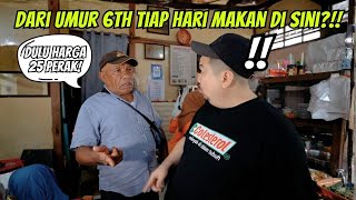 Download Lagu GOKIL!! DARI UMUR 6 SAMPE 71 TAHUN, BAPAK INI TIAP HARI MAKAN DI SINI!! MP3