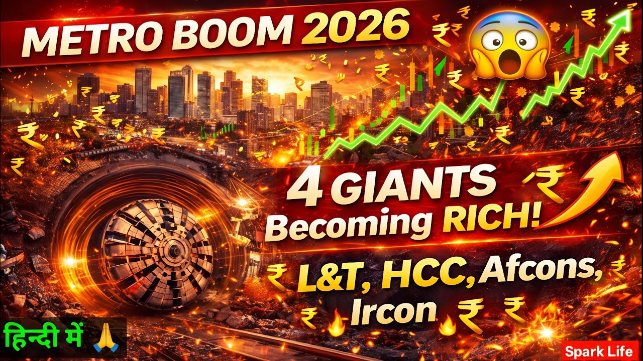 Metro Boom Alert! 4 Construction Giants Secretly Becoming Multi-Bagger Stocks in 2026