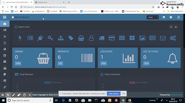Oscommerce Admin Bootstrap V4