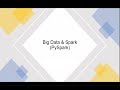 Spark | Artificial Intelligence & Data Science شرح بالعربي