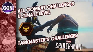 All Combat Challenges Ultimate Level Taskmasters Challenges Marvels Spider-Man