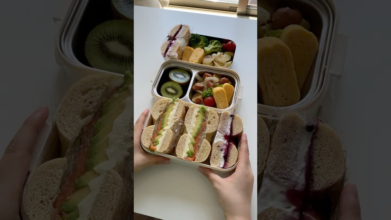 Packing lunch for my man after my night shift