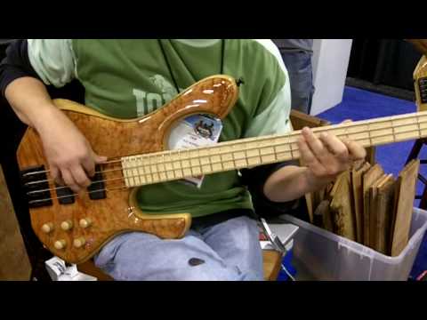 wamsley violins Skjold basses NAMM 2010 Trip Wamsley