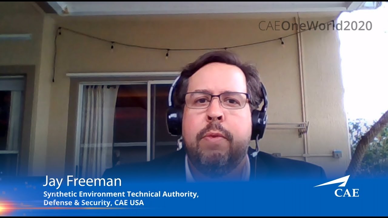 Mission support solutions by Jay Freeman CAE OneWorld 2020 YouTube