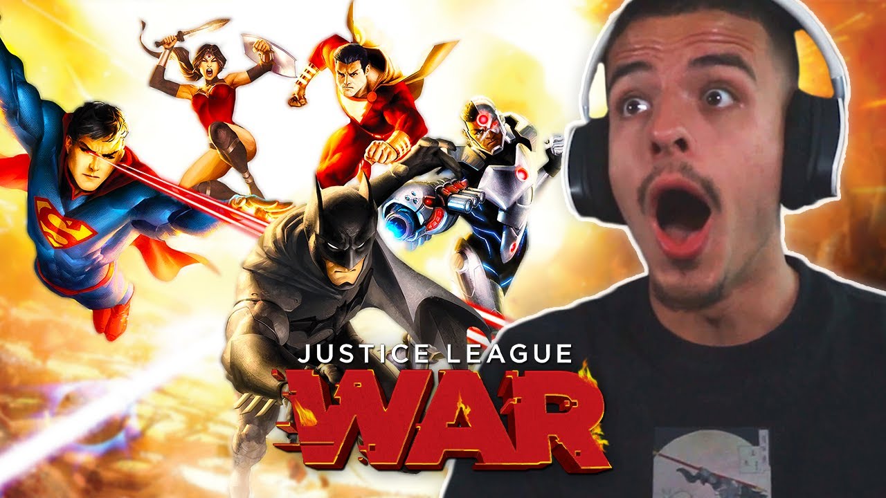 *Justice League: War* IS INSANE!! First time watching!