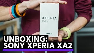 Unboxing: Sony Xperia XA2 – a promising mid-range smartphone