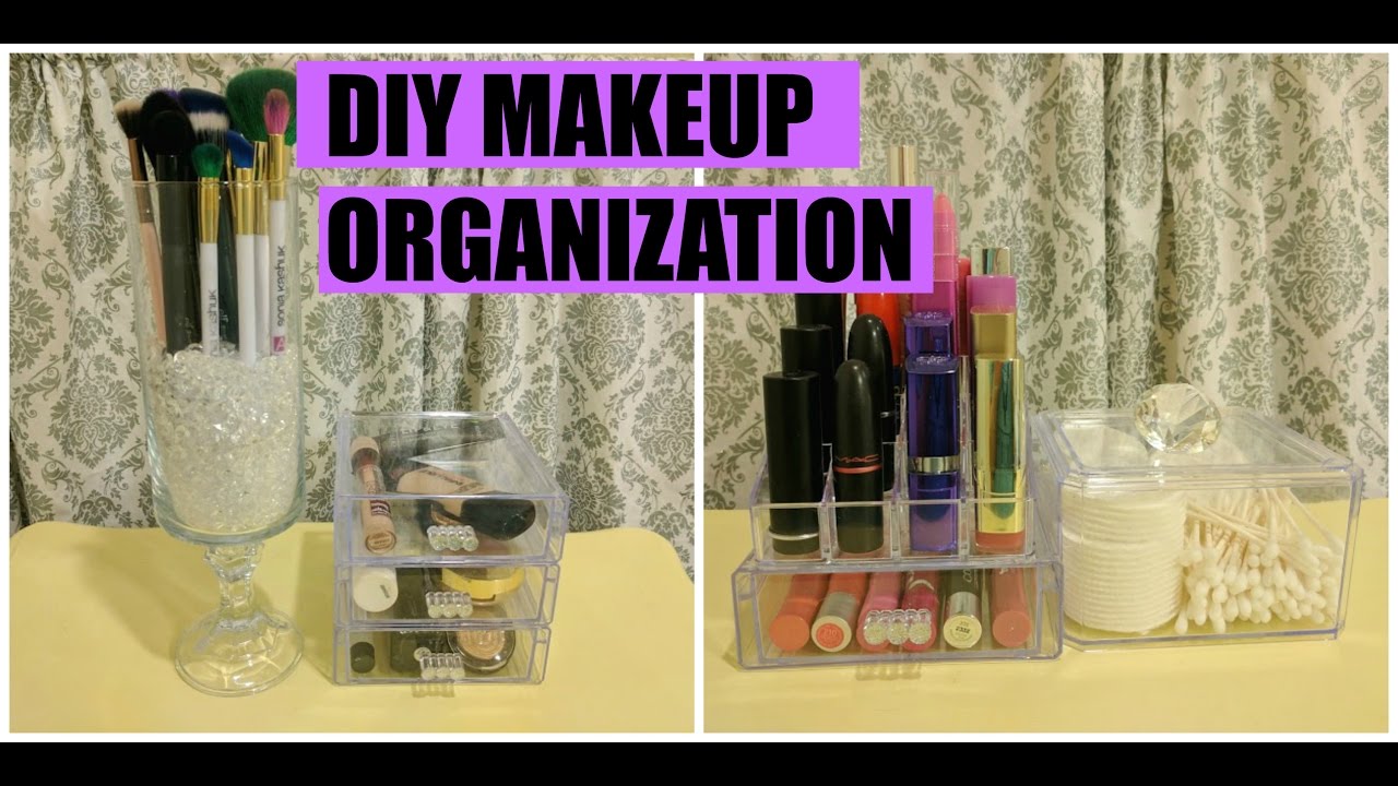 DIY Makeup Storage and Organization | Dollar Tree