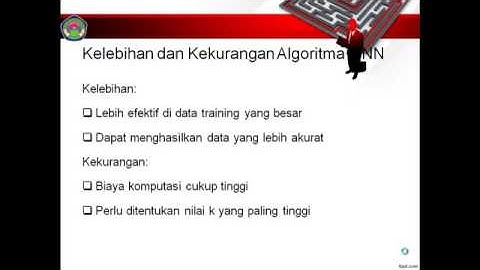 Metode Estimasi Algoritma K NN