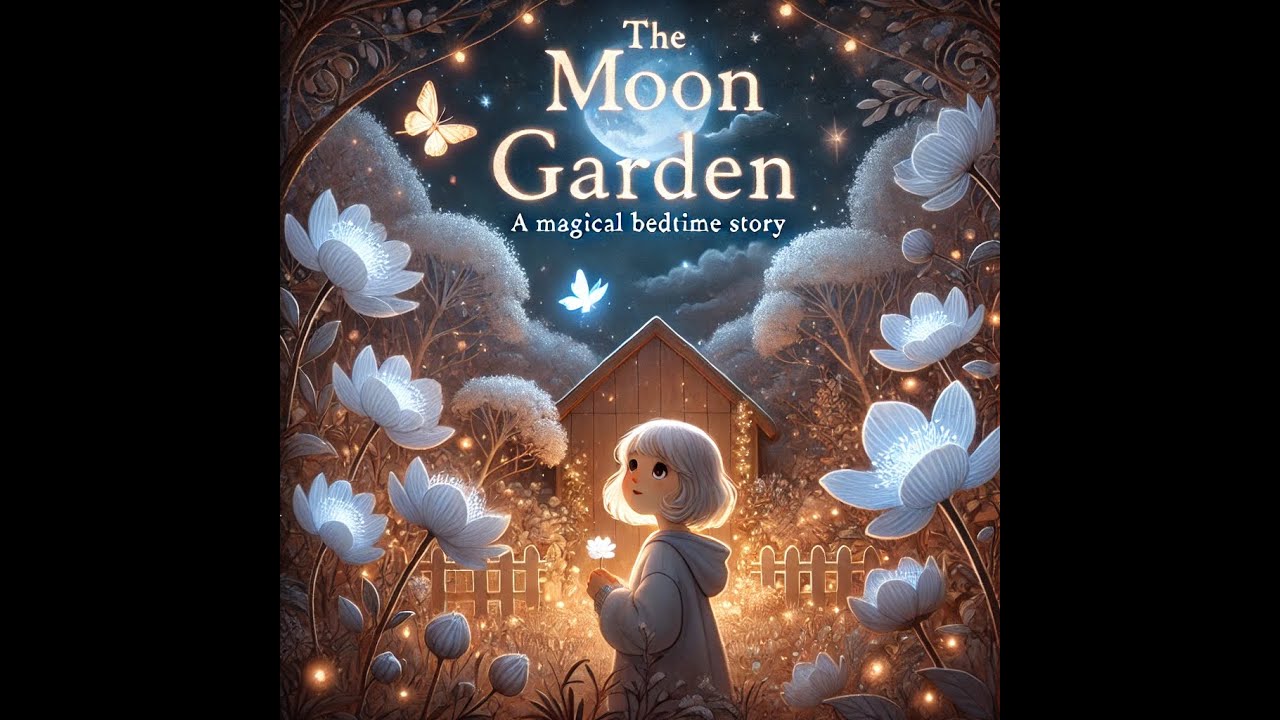 The Moon Garden - A Magical Bedtime Story for Kids | Sleep Story for Calm and Sweet Dreams