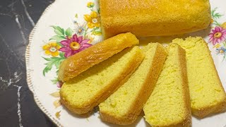 How To Make Vanilla Sponge Cake Without Oven | Simple Pound Cake | Easy Cake | Taste O Clock |