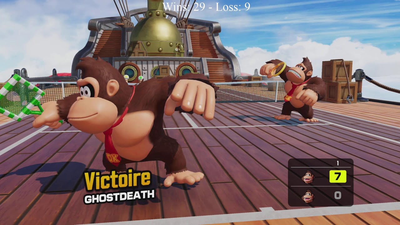 Mario Tennis Fever Rang S+ Go Top 50