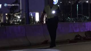 Scene of man trying to cross I-30 in Rockwall, struck and killed