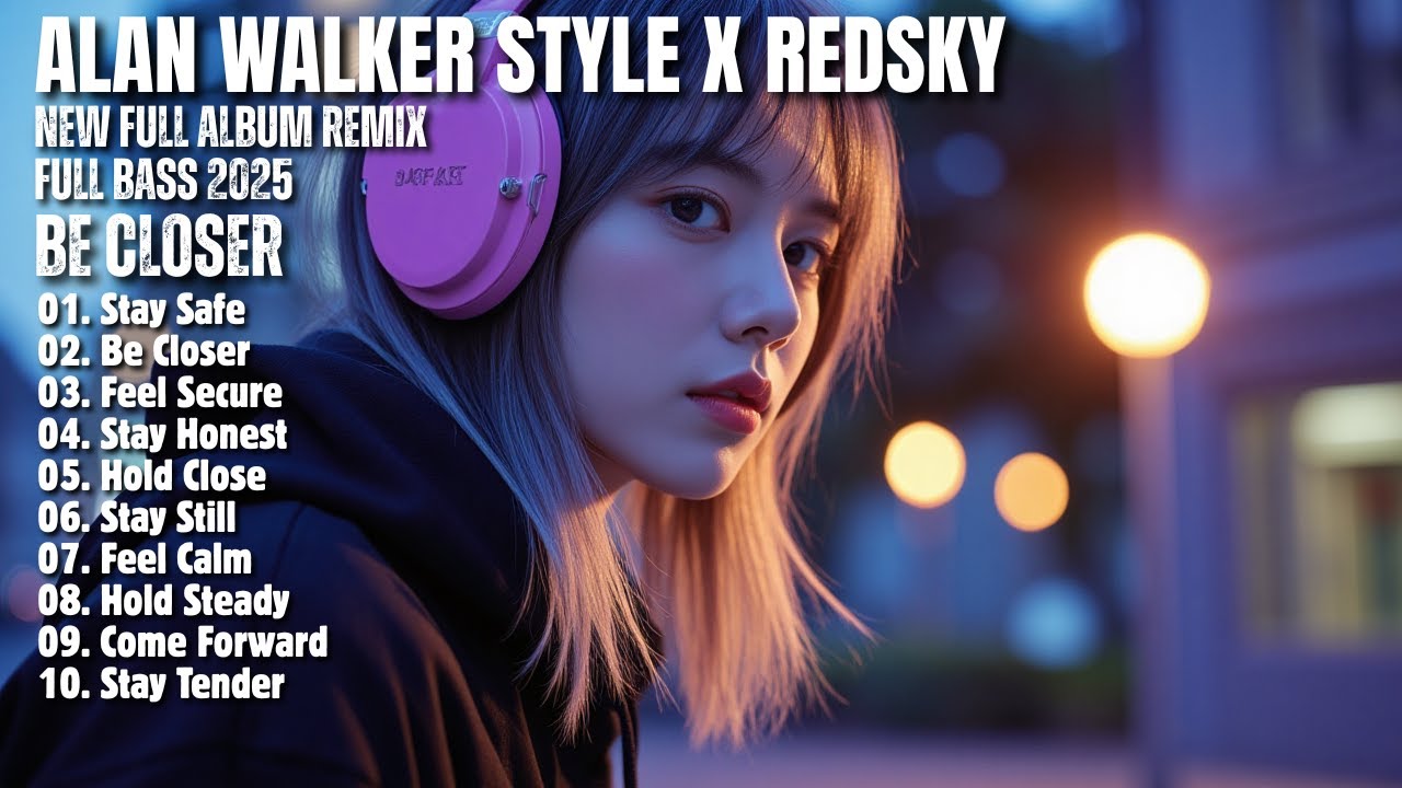 ALAN WALKER STYLE X REDSKY || STAY SAFE || NEW FULL ALBUM 2025
