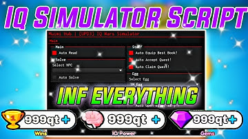 Iq simulator best auto farm script | INF Gems | INF WINS