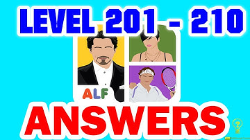 Icontrivia : Celebrity Level 201 - 210 - All Answers - Walkthrough ( By DINS )