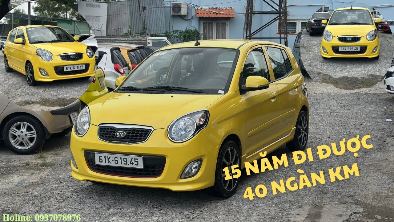 KIA MORNING 2011 AT SPORT , 15 NĂM ĐI ĐƯỢC 40 NGÀN KM