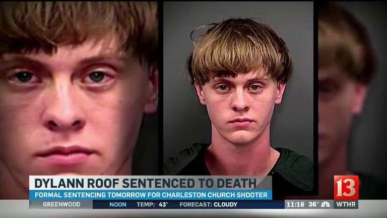 Charleston shooter Dylann Roff sentenced to death - YouTube