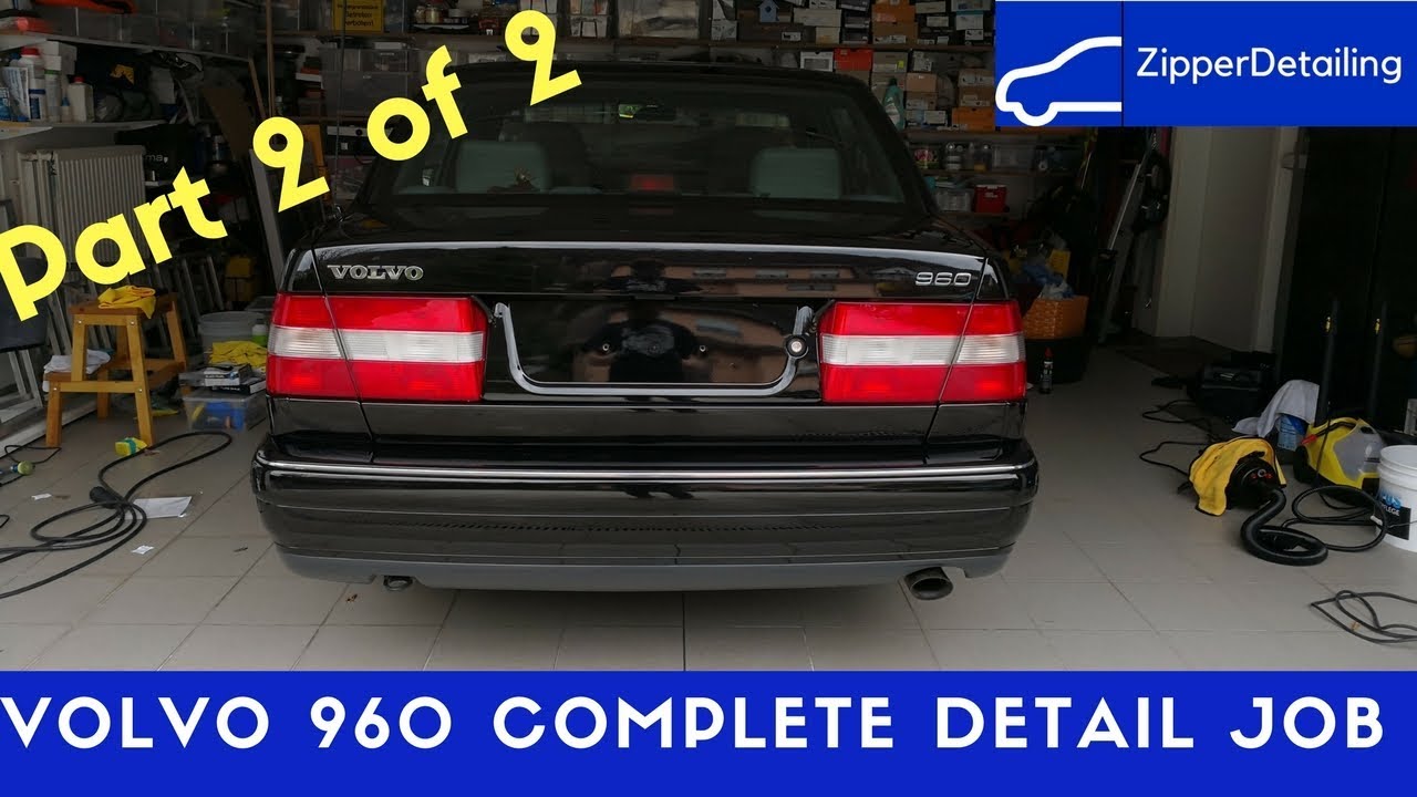 Car Detailing Job Volvo 960 Part 2 VLOG- undertitles ...