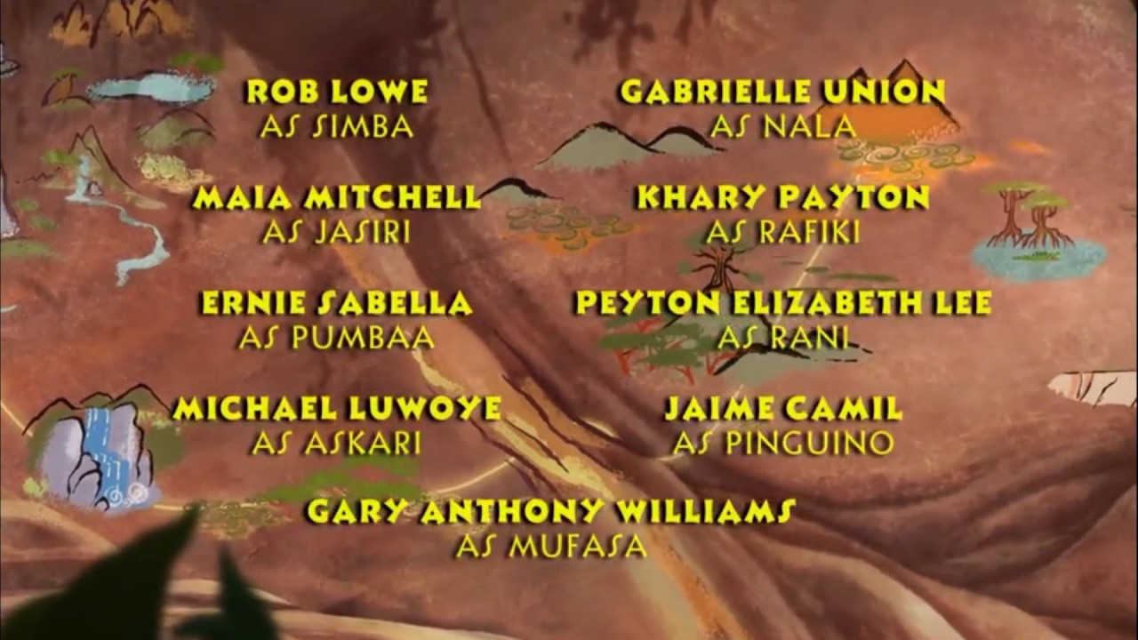 The Lion Guard Season 3 Finale Credits German AUDIO DUB - YouTube