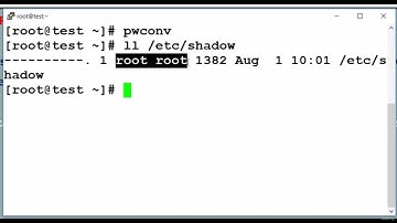 66   Activating and deactivating shadow password mechanism
