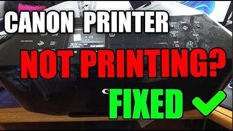 Print uw Canon-printer niet? Probeer deze eenvoudige oplossing!
