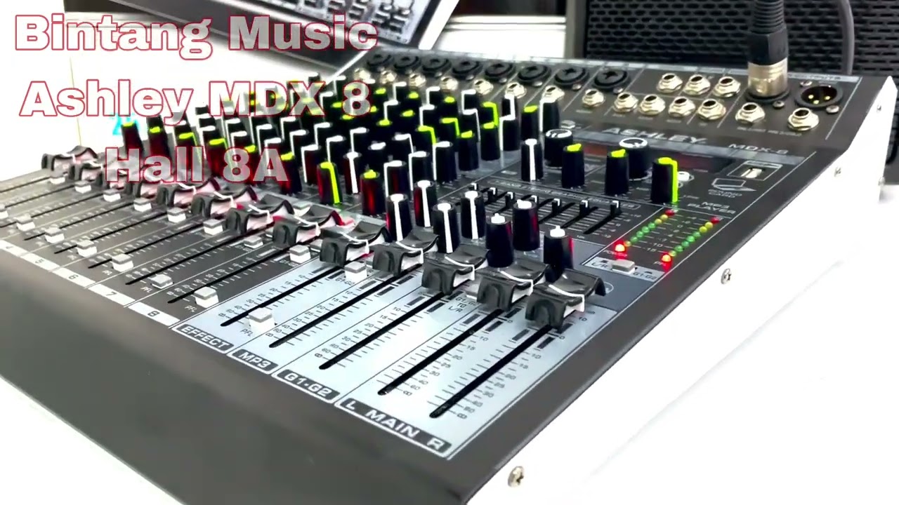 Review Mixer Ashley MDX6 Original mantap