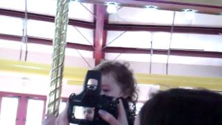 Mar. 8, 2012. The girls on a carousel