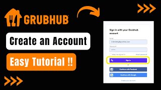 Login Grubhub - How to Apply for Grubhub - Sign Up Grubhub App ! screenshot 5