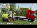 Selling products & collecting bales | Animals on Geiselsberg | Farming Simulator 19 | Episode 28