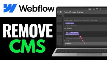 How to Remove CMS From Webflow 2025 (QUICK & EASY)