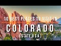 10 Best Places to Visit in Colorado, USA | Travel Video | Travel Guide | SKY Travel