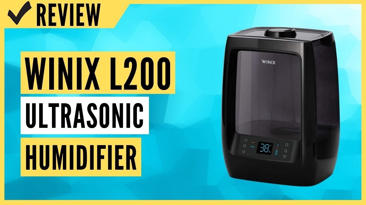 Winix L200 Ultrasonic Warm and Cool Mist Humidifier Review - YouTube