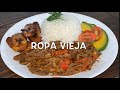 Ropa Vieja | Cuban Style Shredded Beef with Sofrito