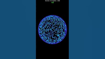 Bouncing Ball Physics Simulation #godot #simulation