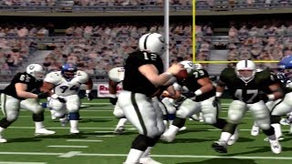 Madden 2001 PS2 Franchise Week 3 Broncos vs Raiders @VintageConsoleGaming