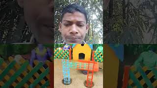 🚜🔥 Real Working Diy Mini Tractor Cement Pillar Making Machine #shorts #youtubeshorts