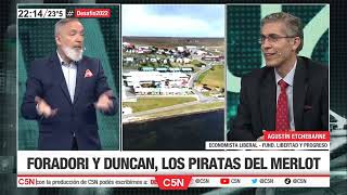 ¡Indignante! Emboscaron 5 vs 1 a Agustín Etchebarne en C5N