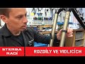 ROZDÍLY VE VIDLICÍCH - RADÍ ŠTĚRBA KOLA