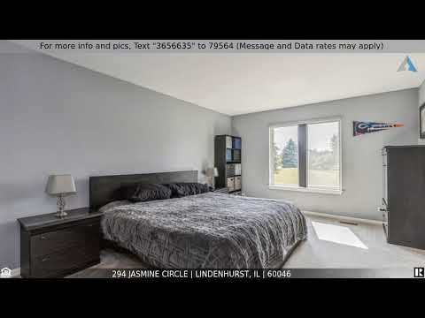 294 Jasmine Circle, Lindenhurst, IL home video tour