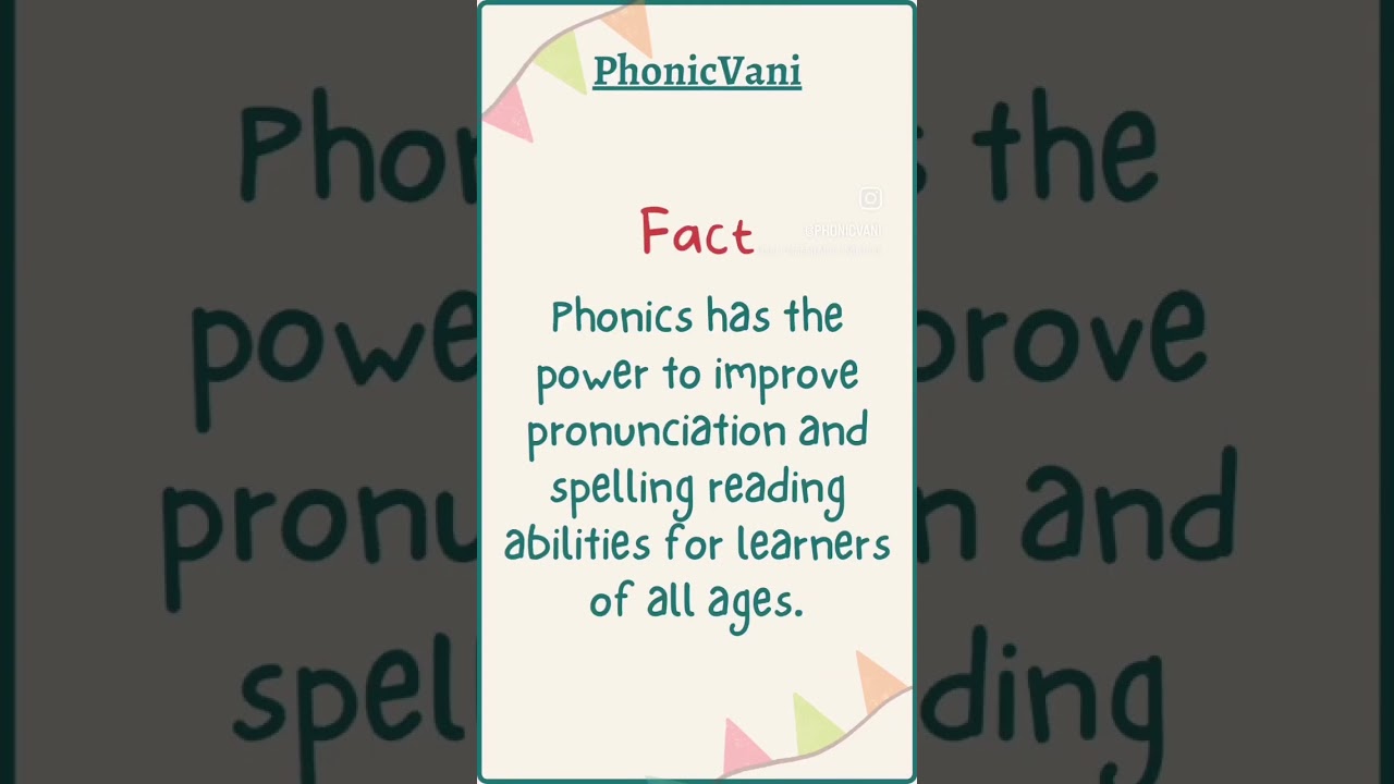 Phonics Myth Busted 
