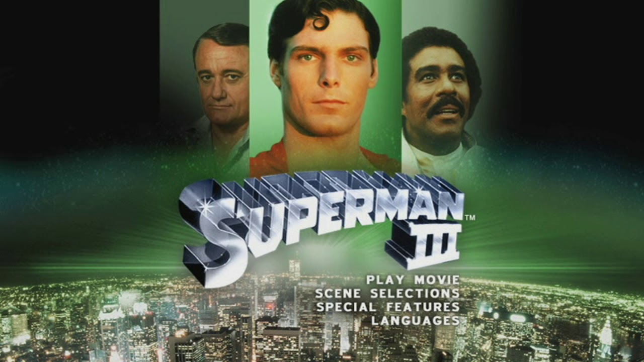  Superman III (1983) DVD Menu