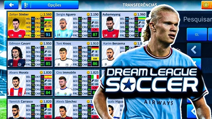 Dream League Soccer 2019 - Com Todos os Jogadores Desbloqueados - E Logos  dos times Licenciadas!!! 