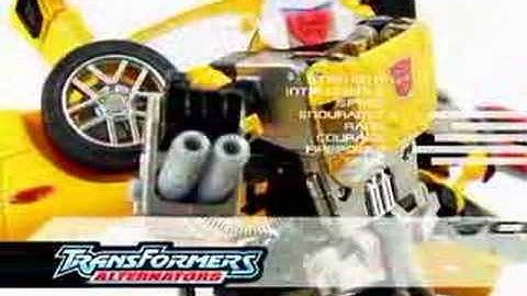 Transformers Alternators TRACKS Commercial (spec)