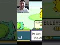 Catching Pikachu in FRLG #pokemon #shorts #pokemonfireredandleafgreen