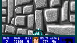 Wolfenstein 3D - E5F2 (I Am Death Incarnate!, 100% Kills, 100% Secrets)