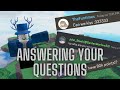 Answering your tower blitz questions roblox