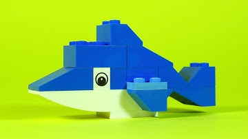 How To Build Lego SHARK - 4630 LEGO® Build & Play Box Building Instructions