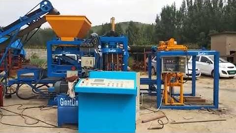 how to connection QT4-18 block machine motors for PLC controller